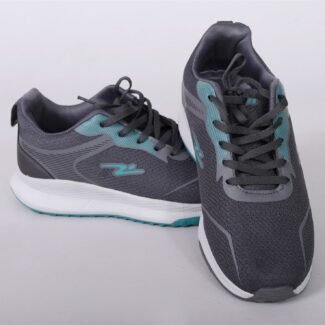 Grey AdRun Top Lace-Up Running Shoes