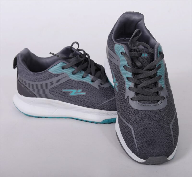 Grey AdRun Top Lace-Up Running Shoes