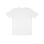 front 65984ab4214ee White 8 Kids Half Sleeve Round Neck Tshirt