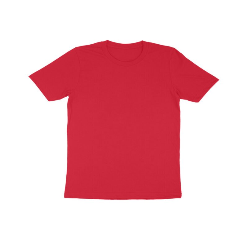 front 65984ab60b2f7 Red 8 Kids Half Sleeve Round Neck Tshirt
