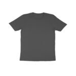 front 65984abadd30a Charcoal Grey 8 Kids Half Sleeve Round Neck Tshirt