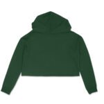 front 659a74ae64652 Olive Green XS Crop Hoodie