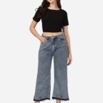 Women Trendy Denim Jeans Stylish Fancy