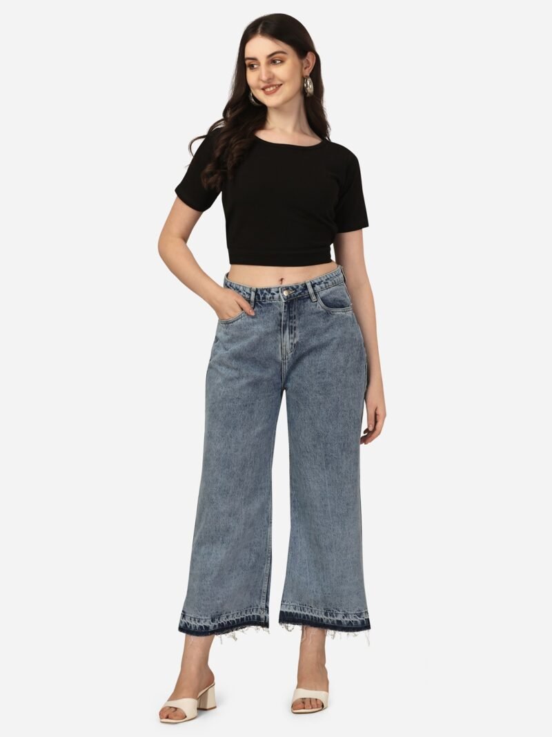 Women Trendy Denim Jeans Stylish Fancy