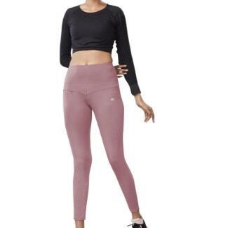 Pink Colour Polyester Solid Pattern Track Pant